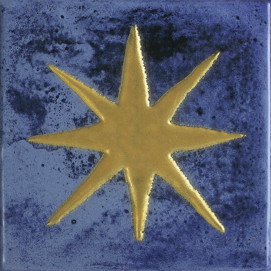 DECOR STAR I MISTY BLUE 12,4X12,4