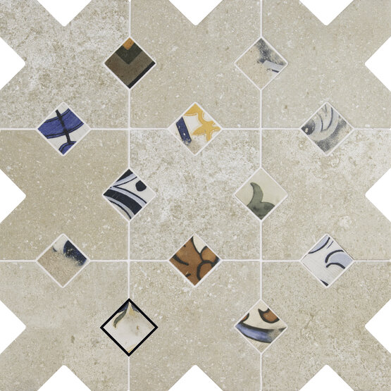 TOZZETTO NESSO MIX ECRU 3,4X3,4 - Ảnh 4