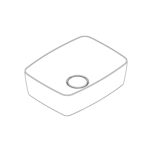 LAVABO CLEO LONG ON TOP/SEMI