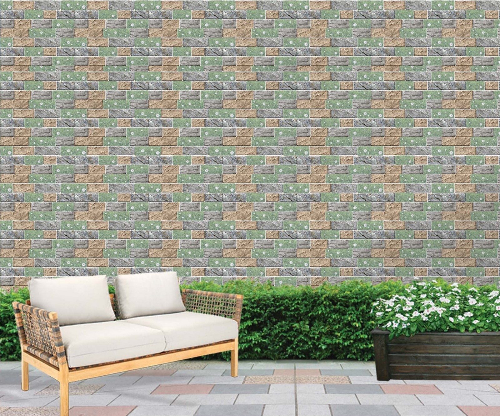 Gạch Gạch trang trí Ý Mỹ 20x40 S24004TS - Ảnh 2