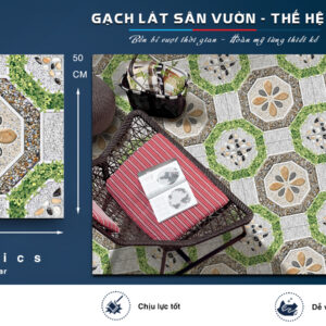 Gạch Sân vườn Ý Mỹ 50x50 S506SE