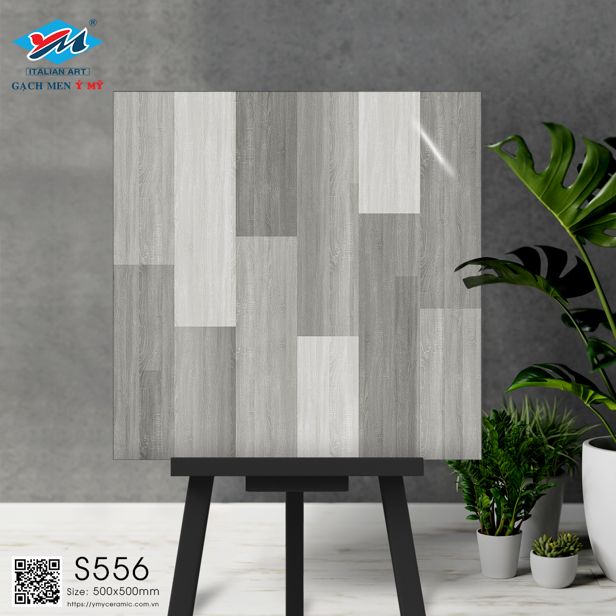 Gạch Lát nền Ý Mỹ 50x50 S556 - Ảnh 5