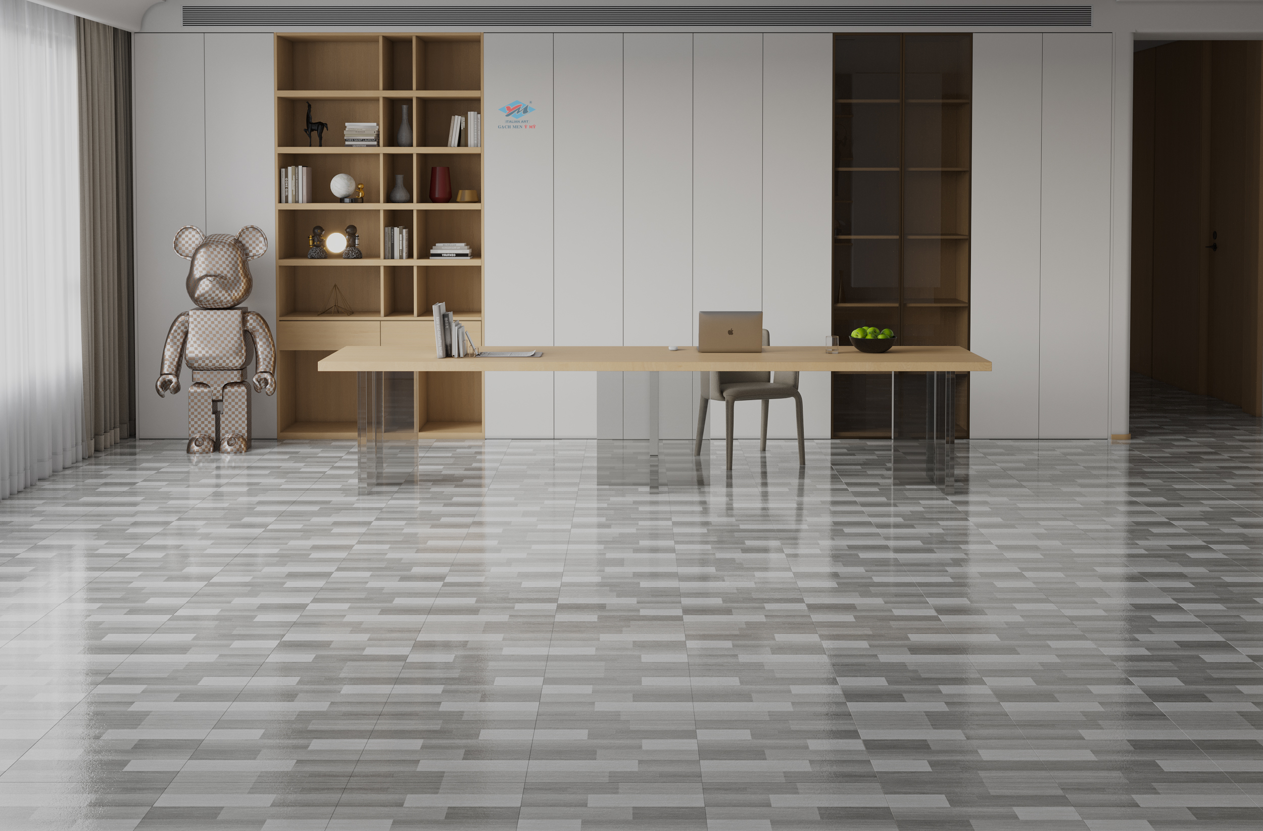 Gạch Lát nền Ý Mỹ 50x50 S556 - Ảnh 2