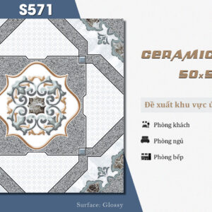 Gạch Lát nền Ý Mỹ 50x50 S571