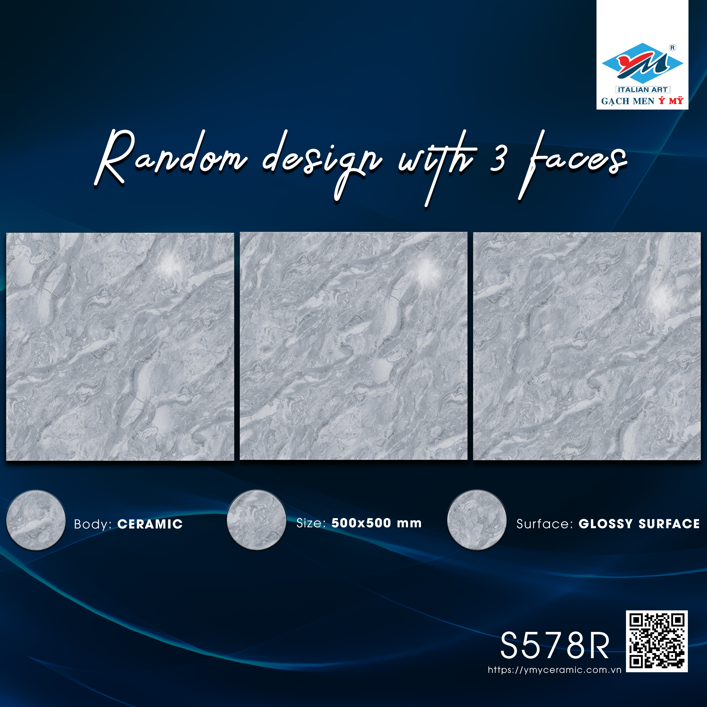 Gạch Lát nền Ý Mỹ 50x50 S578R - Ảnh 7