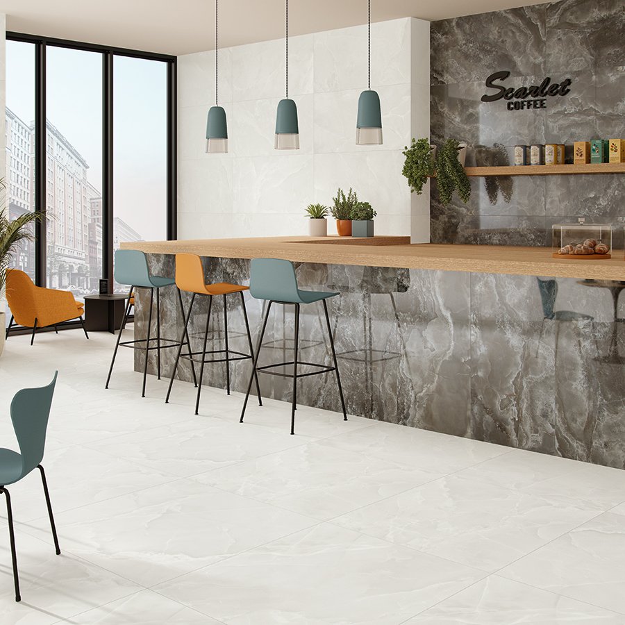 Gạch vân đá marble Vietceramic 100x100 100SCSOWH - Ảnh 3