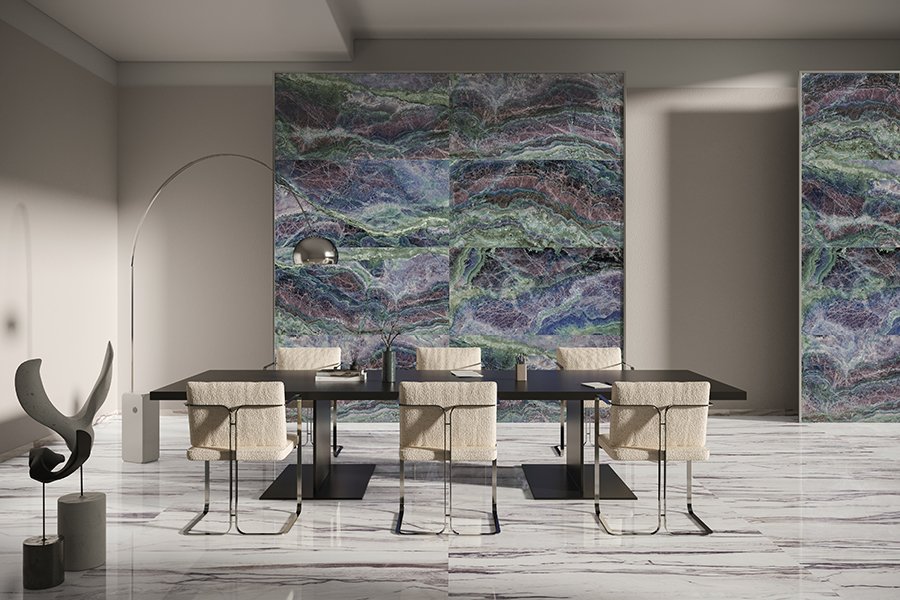 Gạch vân đá marble Vietceramic 90x180 918STONPUKRY - Ảnh 2