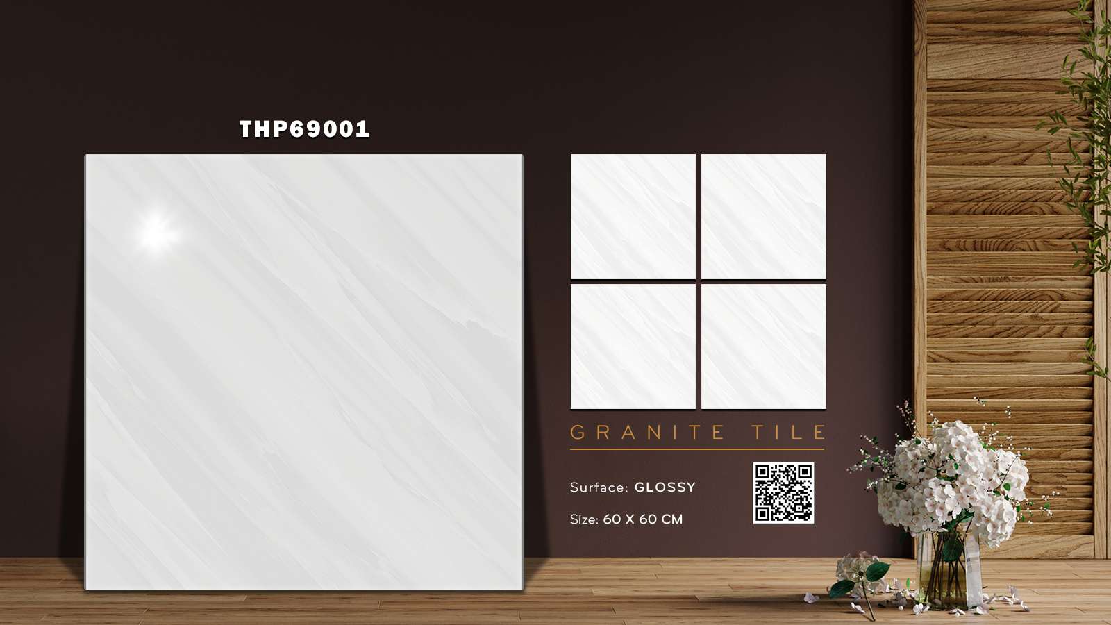 Gạch Lát nền Ý Mỹ 60x60 THP69001