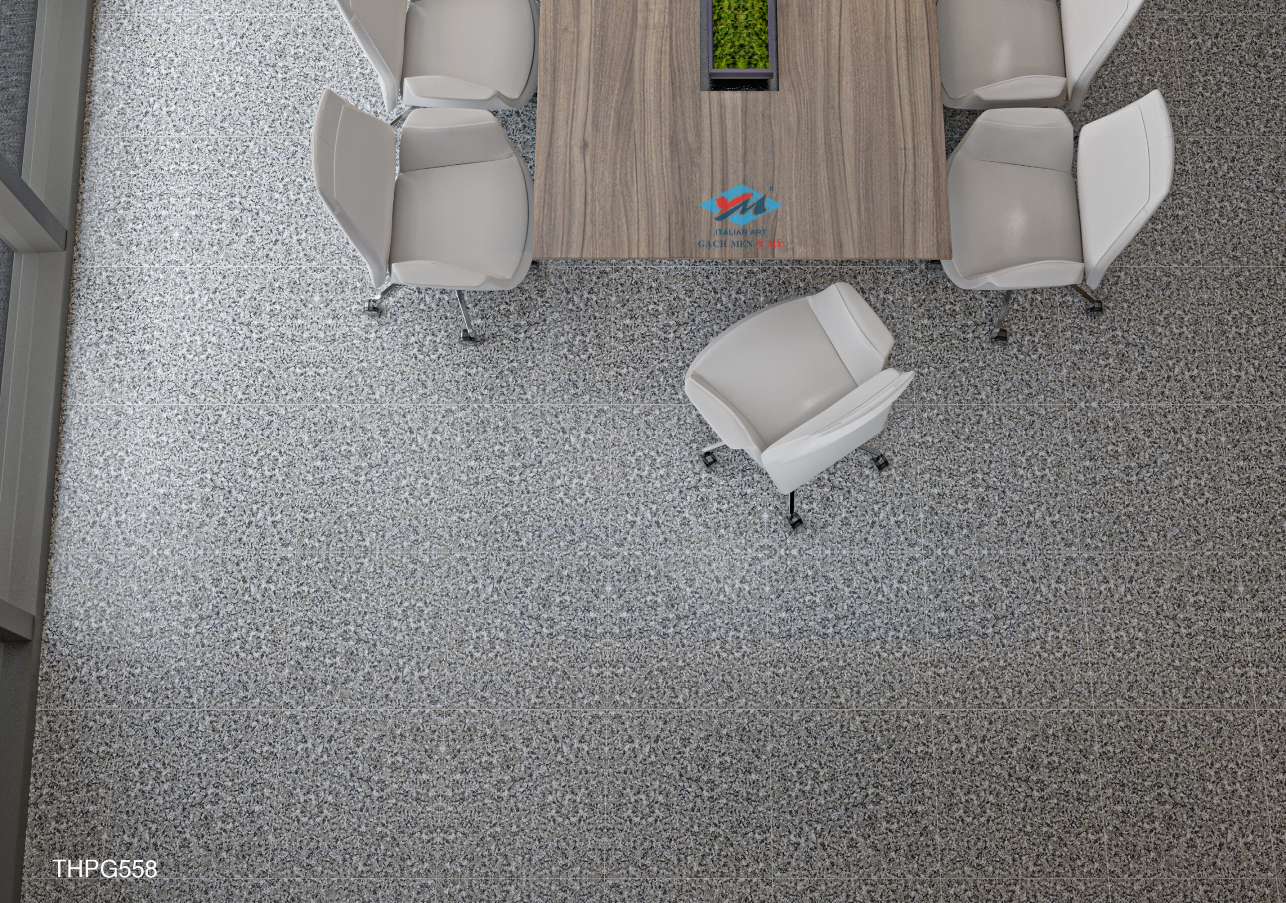 Gạch Lát nền Ý Mỹ 50x50 THPG558 - Ảnh 2