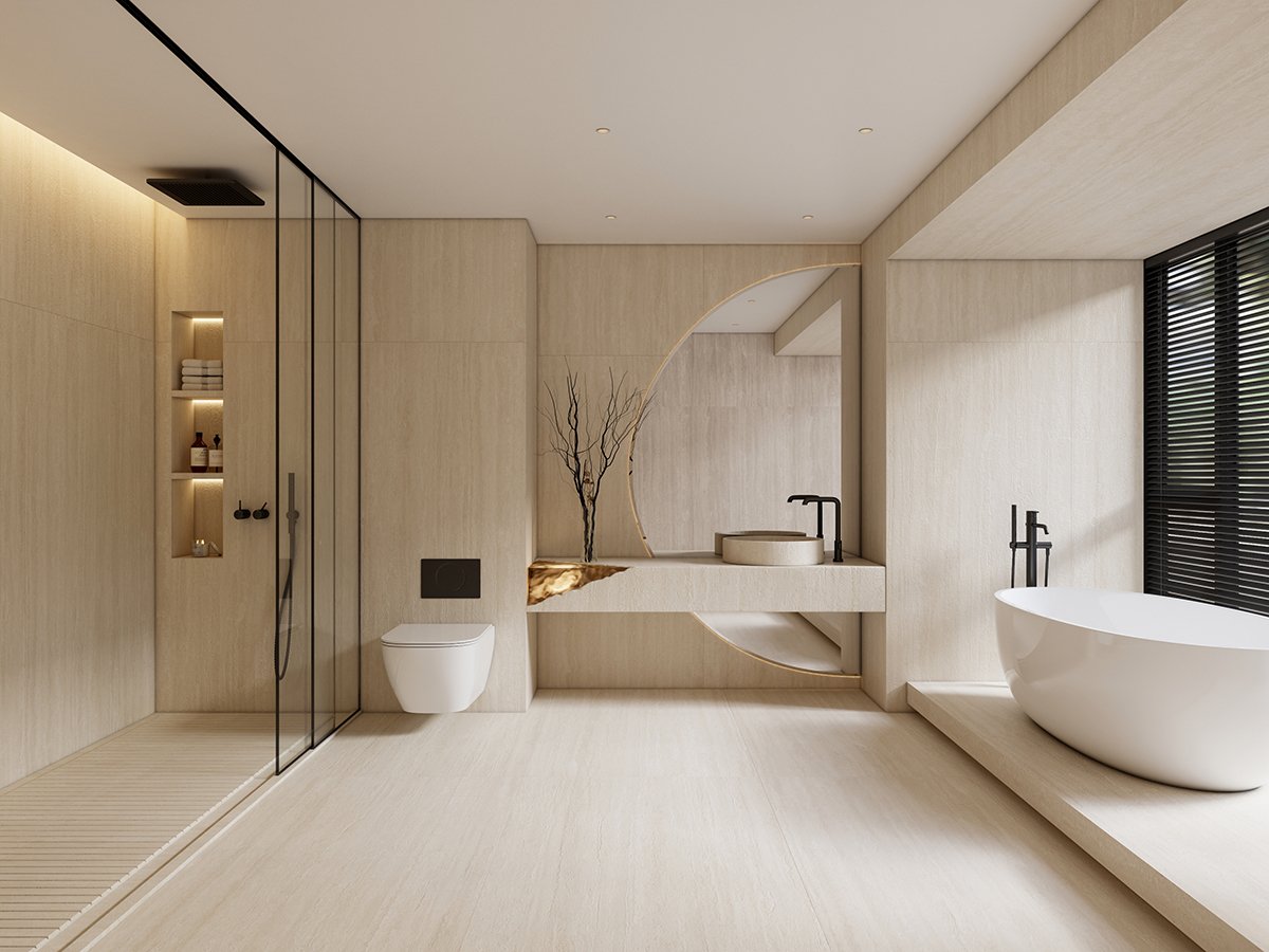 Gạch vân đá marble Vietceramic 90x180 918K0 - Ảnh 3