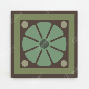 Gạch bông vuông 17x17 V17-014-T10