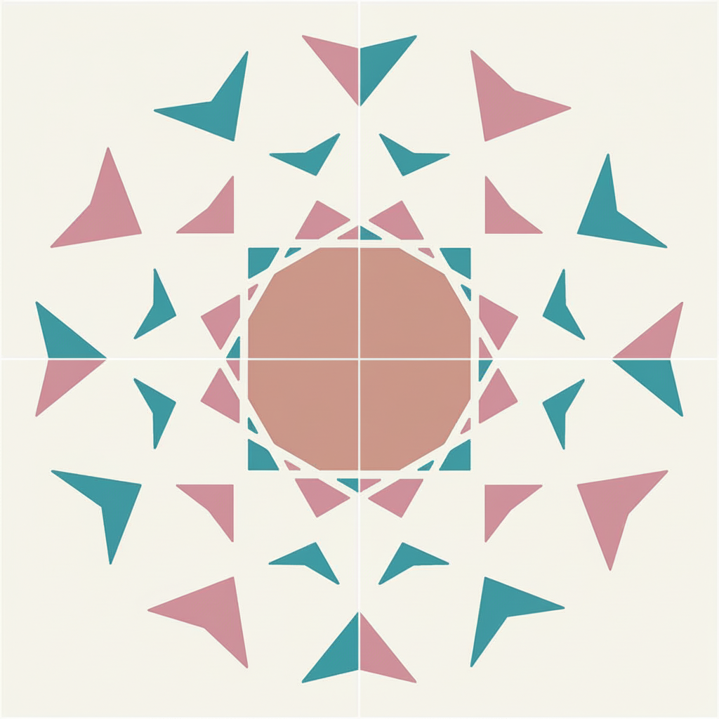 Gạch bông vuông None V20-1278-F04 - Ảnh 3