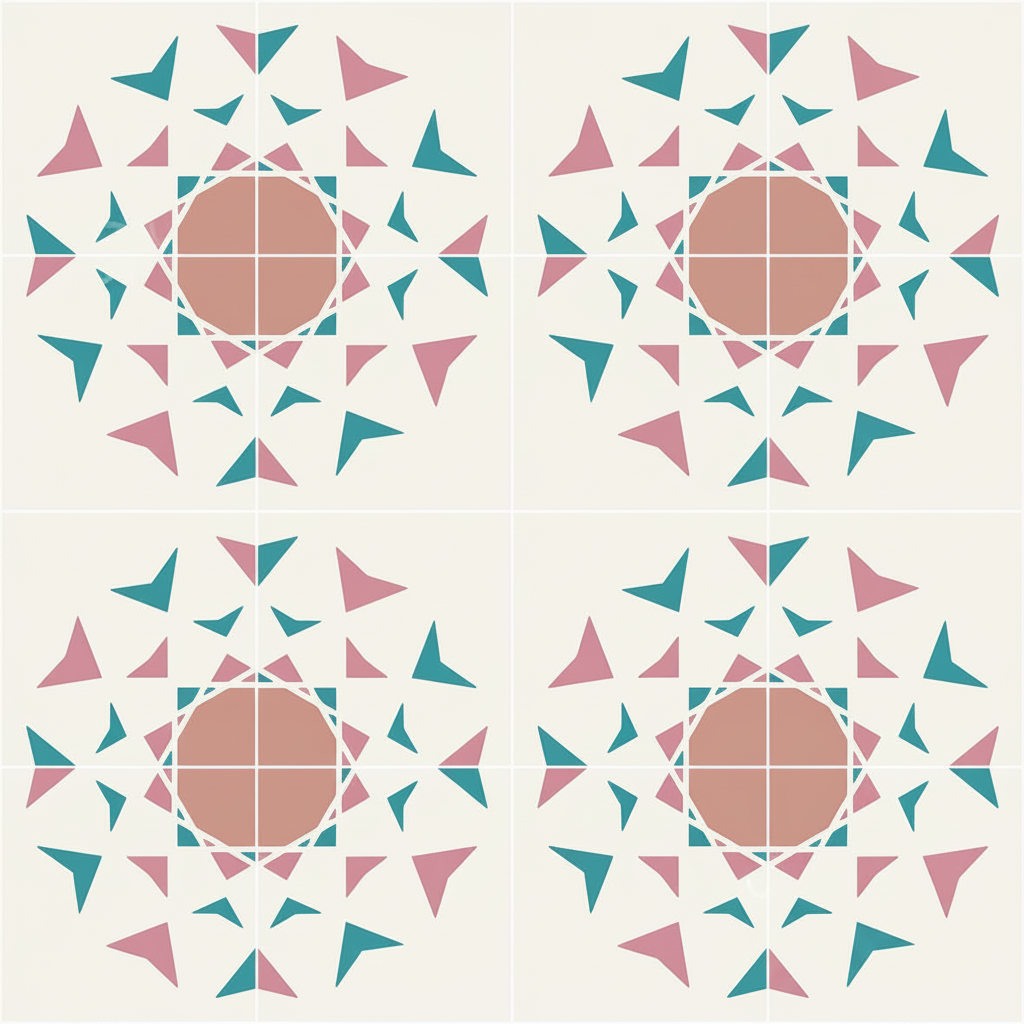 Gạch bông vuông None V20-1278-F04 - Ảnh 5