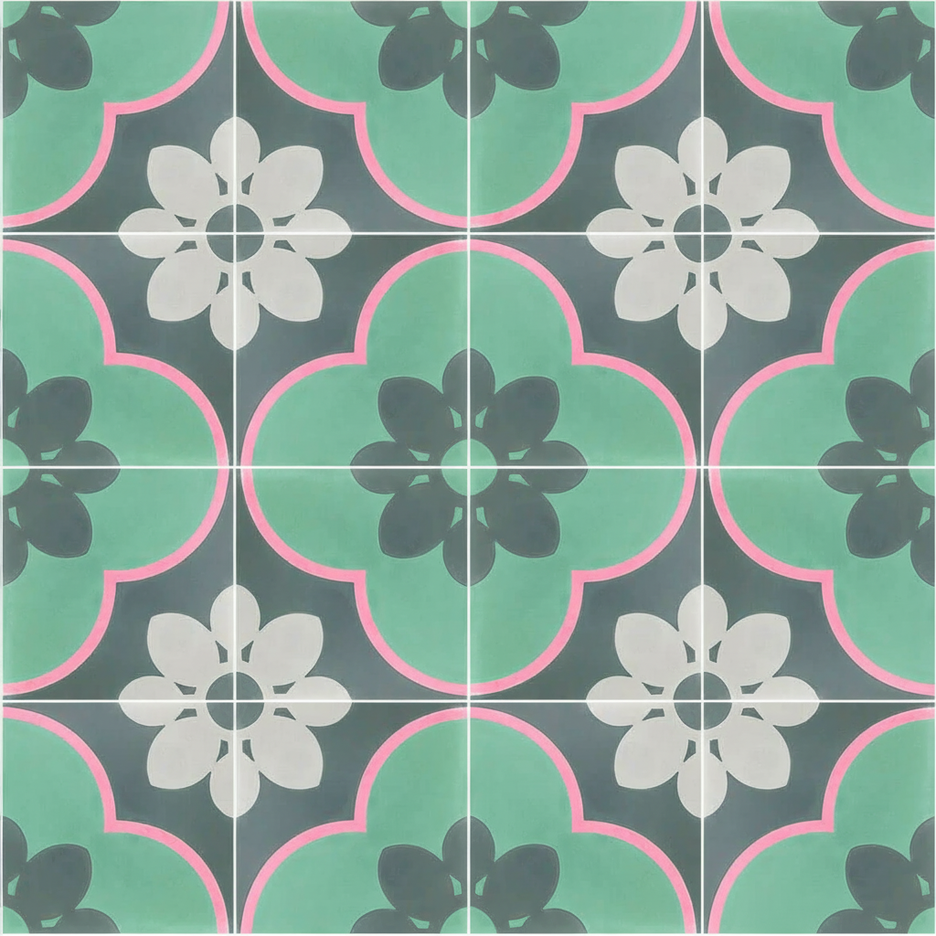 Gạch bông vuông 20x20 V20-382-F01