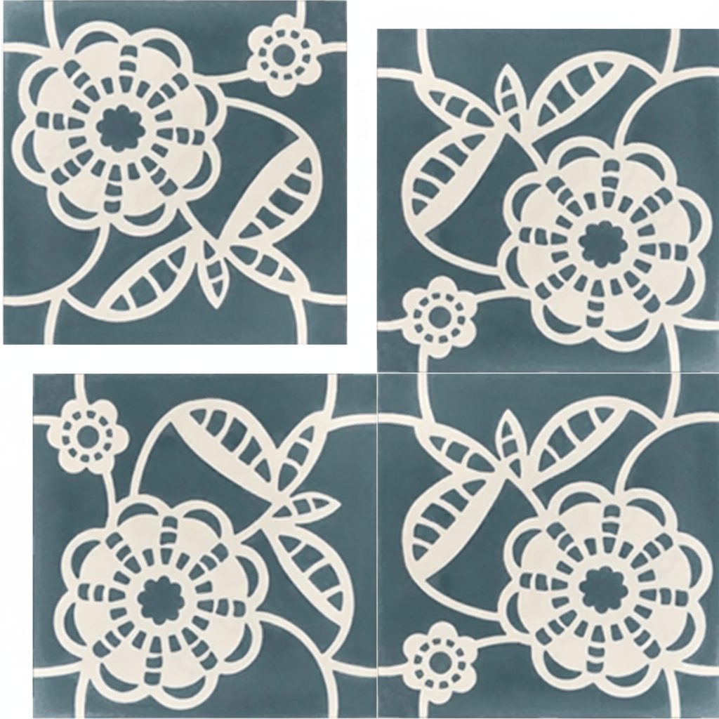 Gạch bông vuông 20x20 V20-685 - Ảnh 4