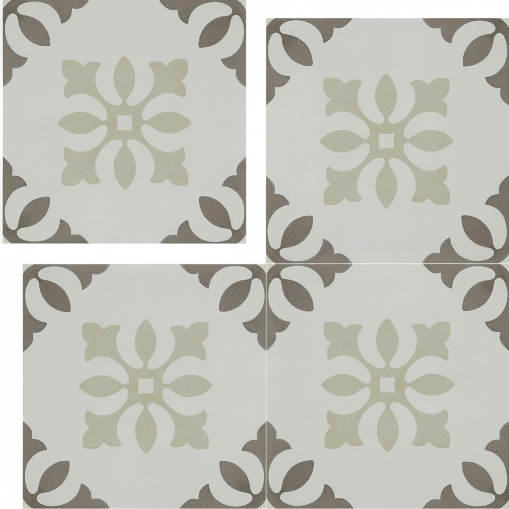 Gạch bông vuông 20x20 V20-721-T01 - Ảnh 2