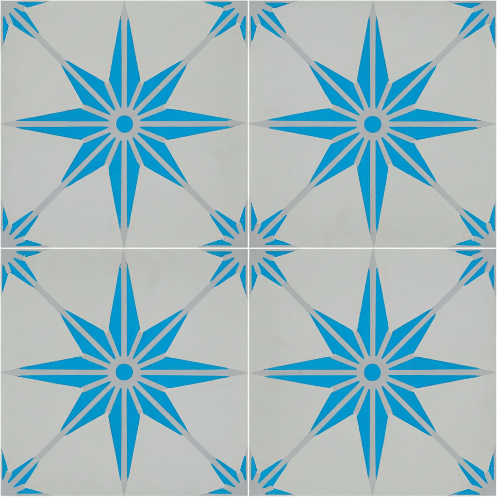 Gạch bông vuông 20x20 V20-780-T02 - Ảnh 2