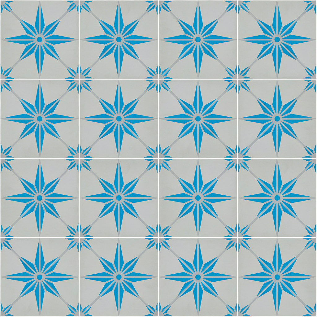 Gạch bông vuông 20x20 V20-780-T02 - Ảnh 4