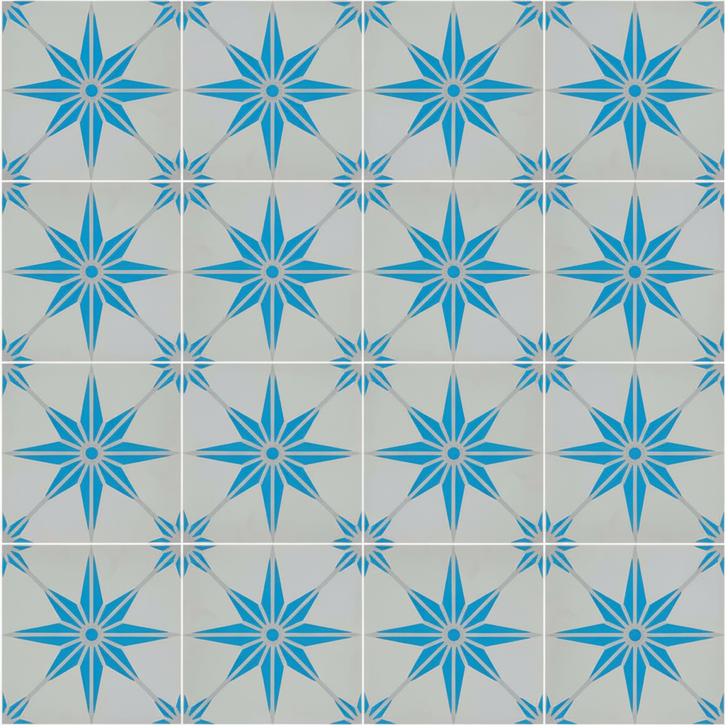 Gạch bông vuông 20x20 V20-780-T02 - Ảnh 5