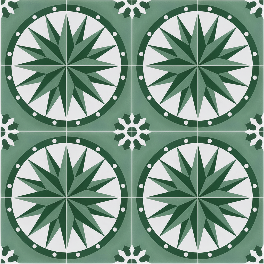 Gạch bông vuông 20x20 V20-891 - Ảnh 2