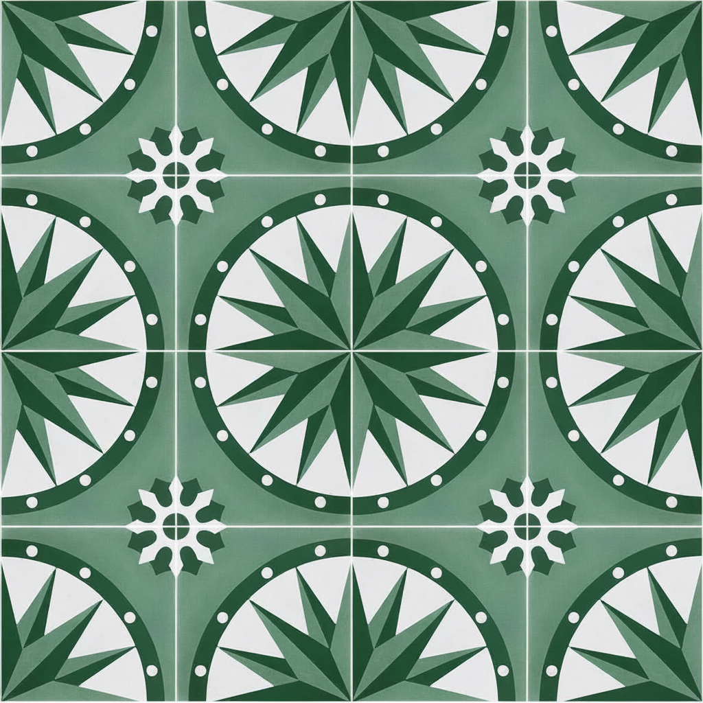 Gạch bông vuông 20x20 V20-891 - Ảnh 3