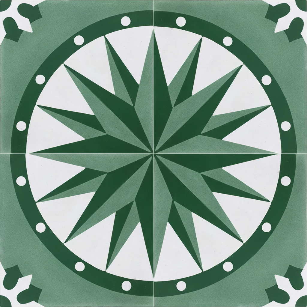 Gạch bông vuông 20x20 V20-891 - Ảnh 4