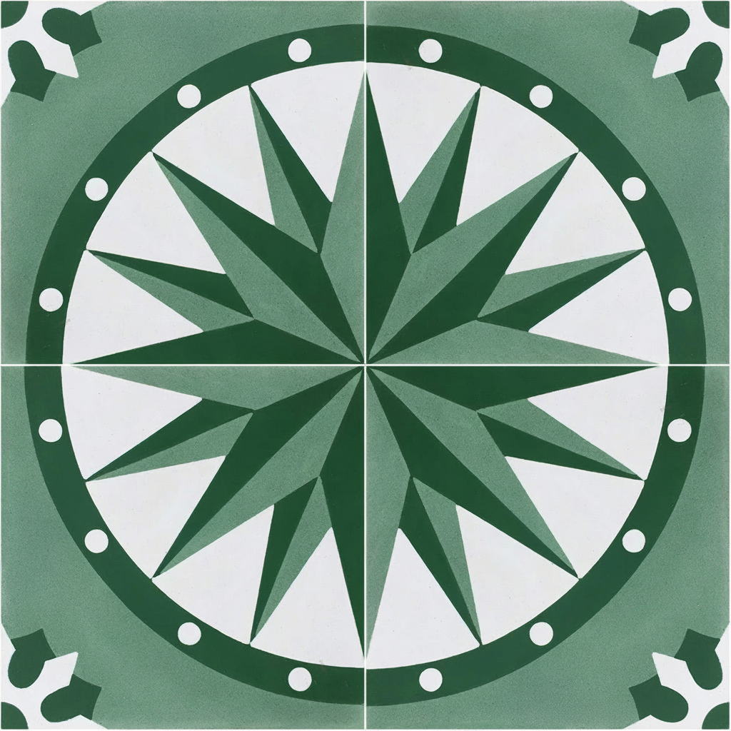 Gạch bông vuông 20x20 V20-891 - Ảnh 6