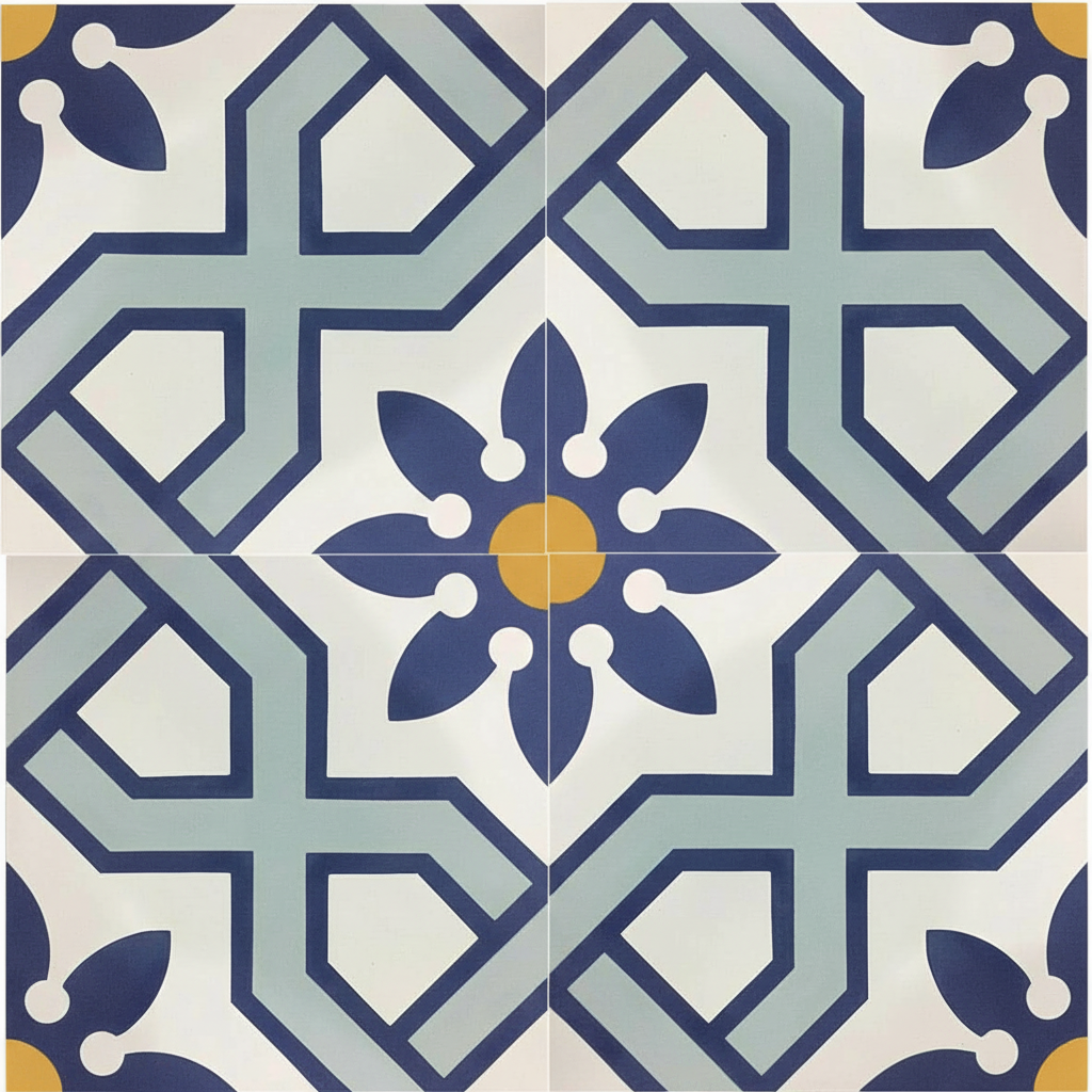 Gạch bông vuông 20x20 V20-965 - Ảnh 2