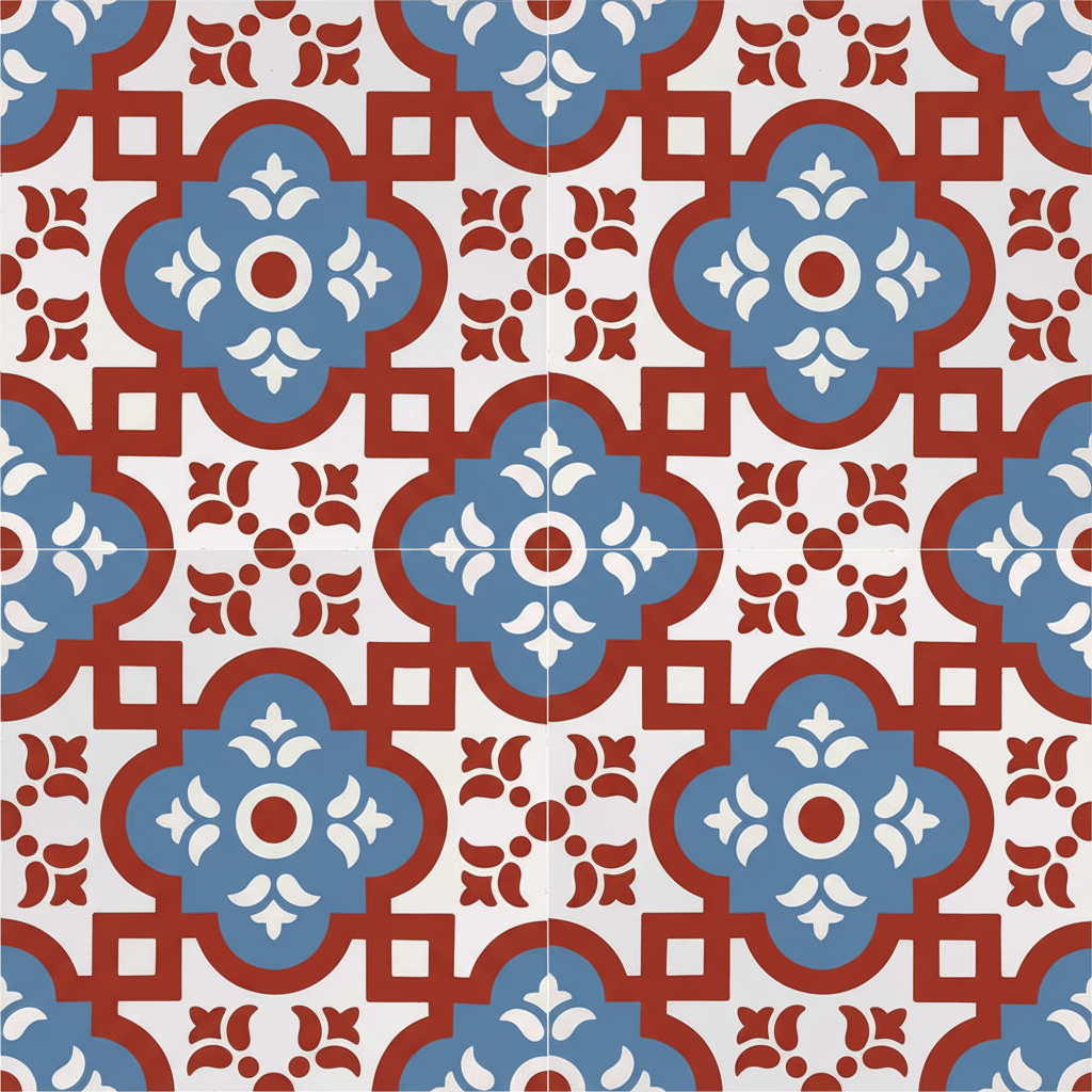 Gạch bông vuông 20x20 V20-985-T01 - Ảnh 3