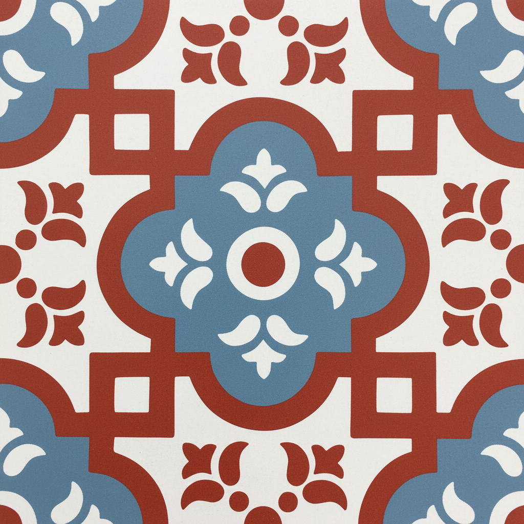 Gạch bông vuông 20x20 V20-985-T01 - Ảnh 4