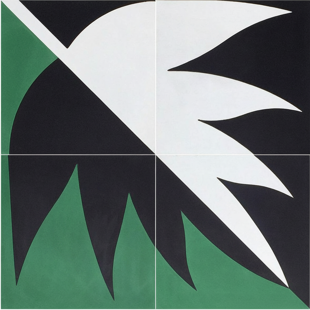 Gạch bông vuông 25x25 V25-006 - Ảnh 4