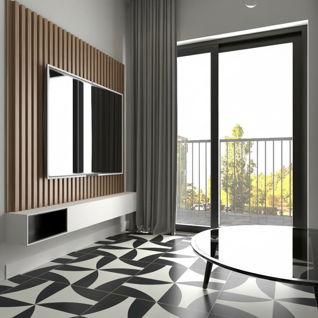 Gạch bông vuông 30x30 V30-80 - Ảnh 3