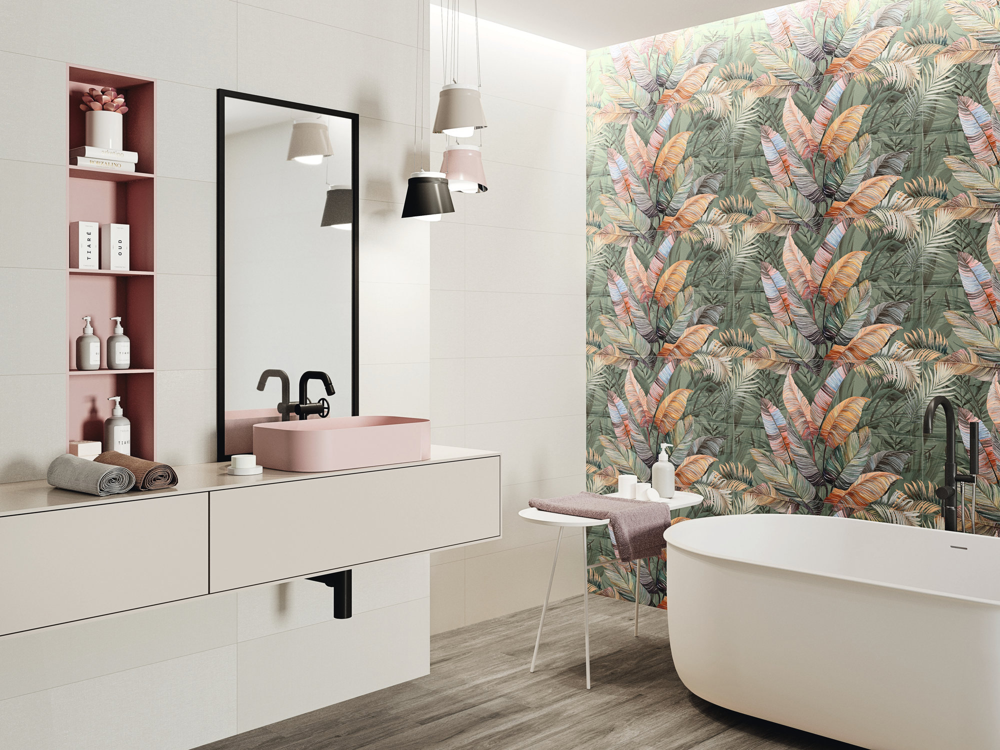 CRAYON GREEN RECT 31,6X90 - Ảnh 2