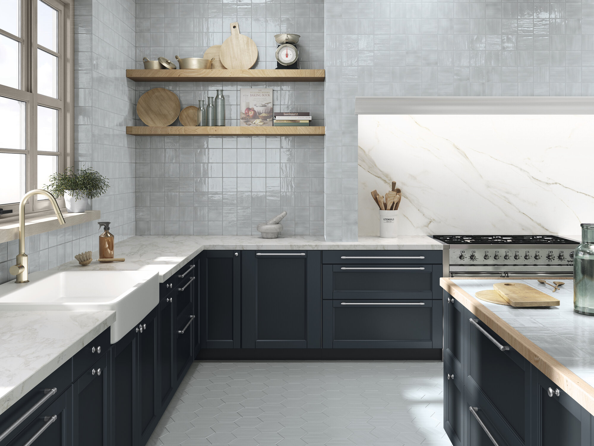 CALACATTA WHITE SOFT B 163X323X1,2 - Ảnh 4