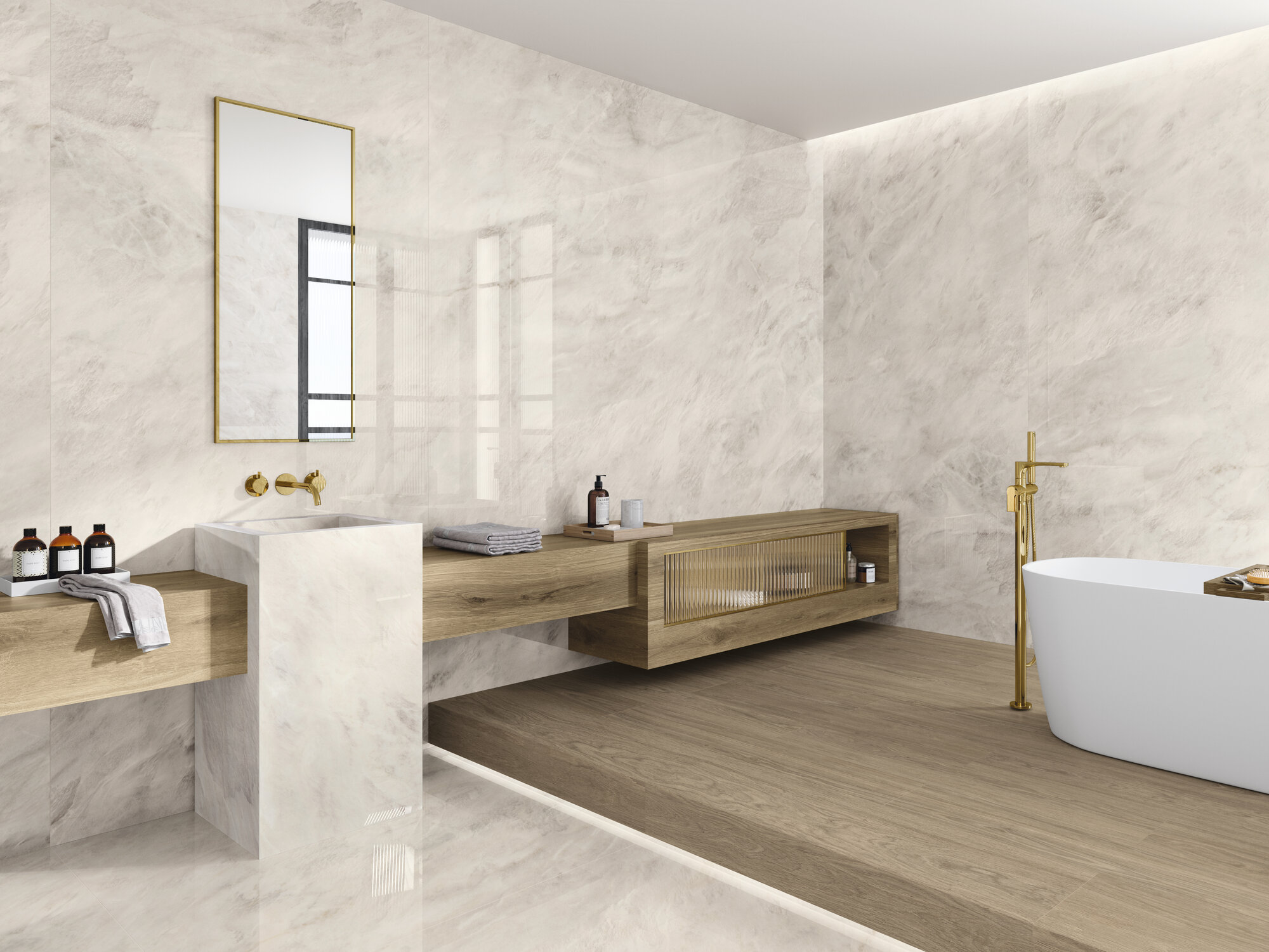 ALEXANDRIA WHITE MATT RECT 120X120 - Ảnh 2