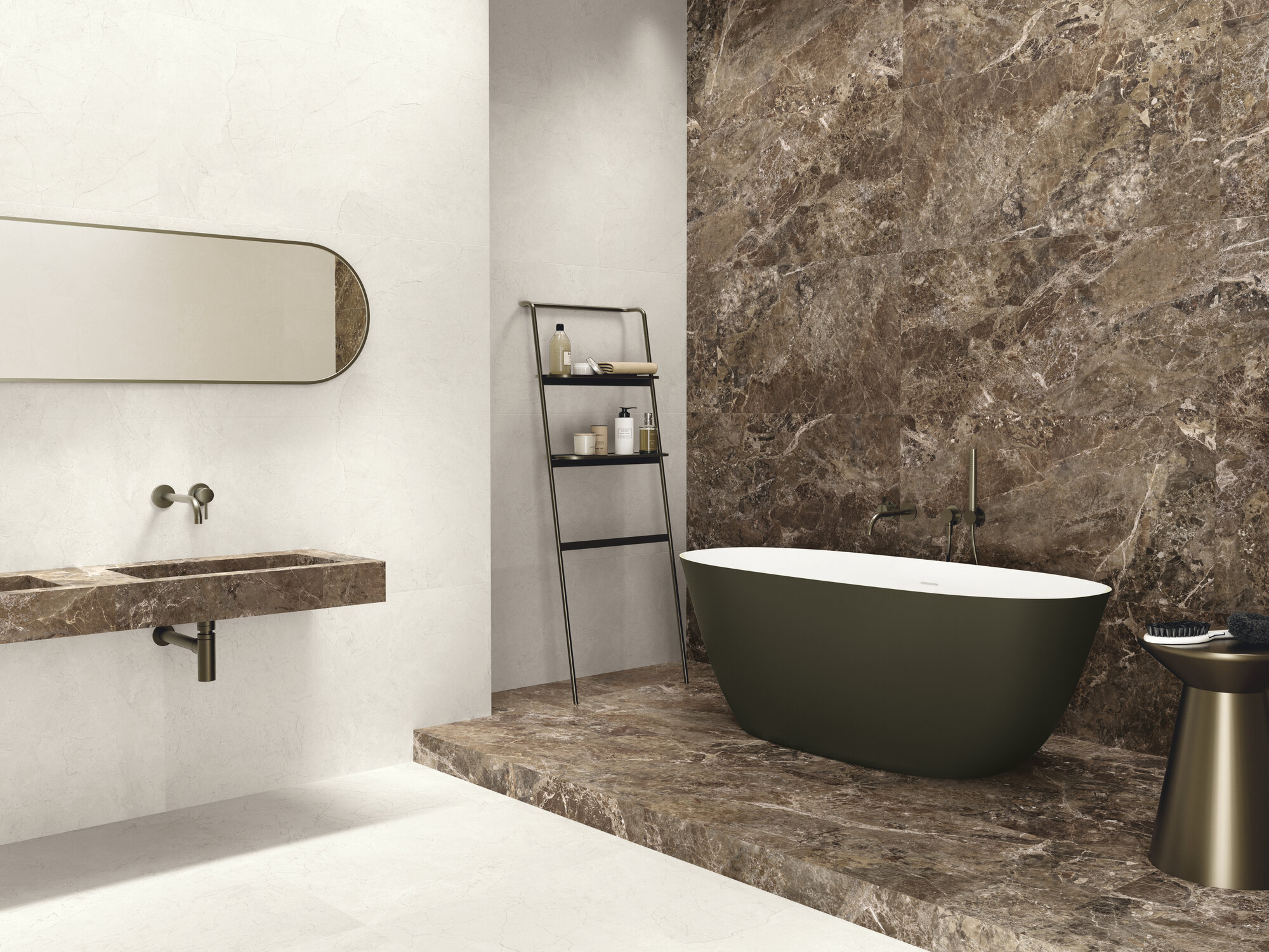 MALLA IMPERIAL BROWN 3D HONED 29X27 - Ảnh 3