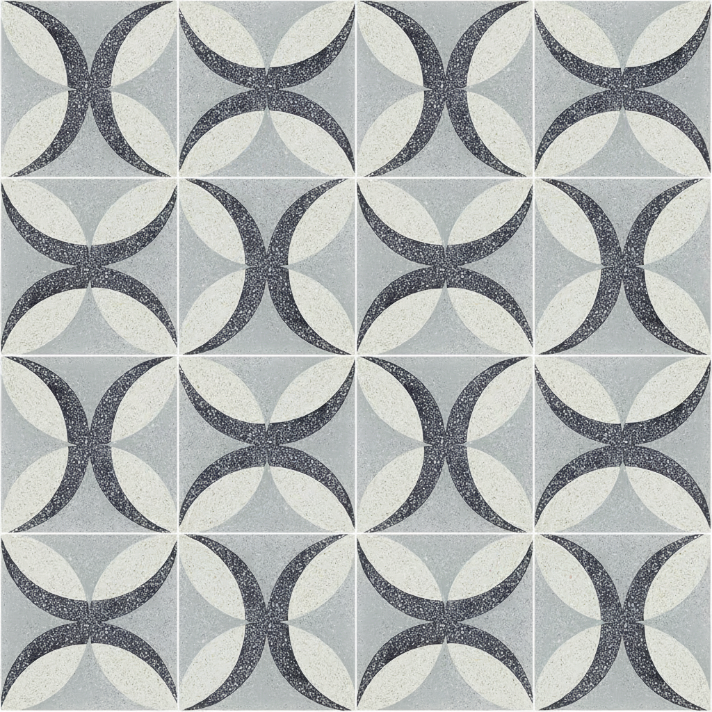 Gạch bông vuông 20x20 VZ20-371 - Ảnh 4