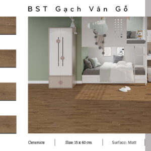 Gạch Lát nền Ý Mỹ 15x60 Y156005R