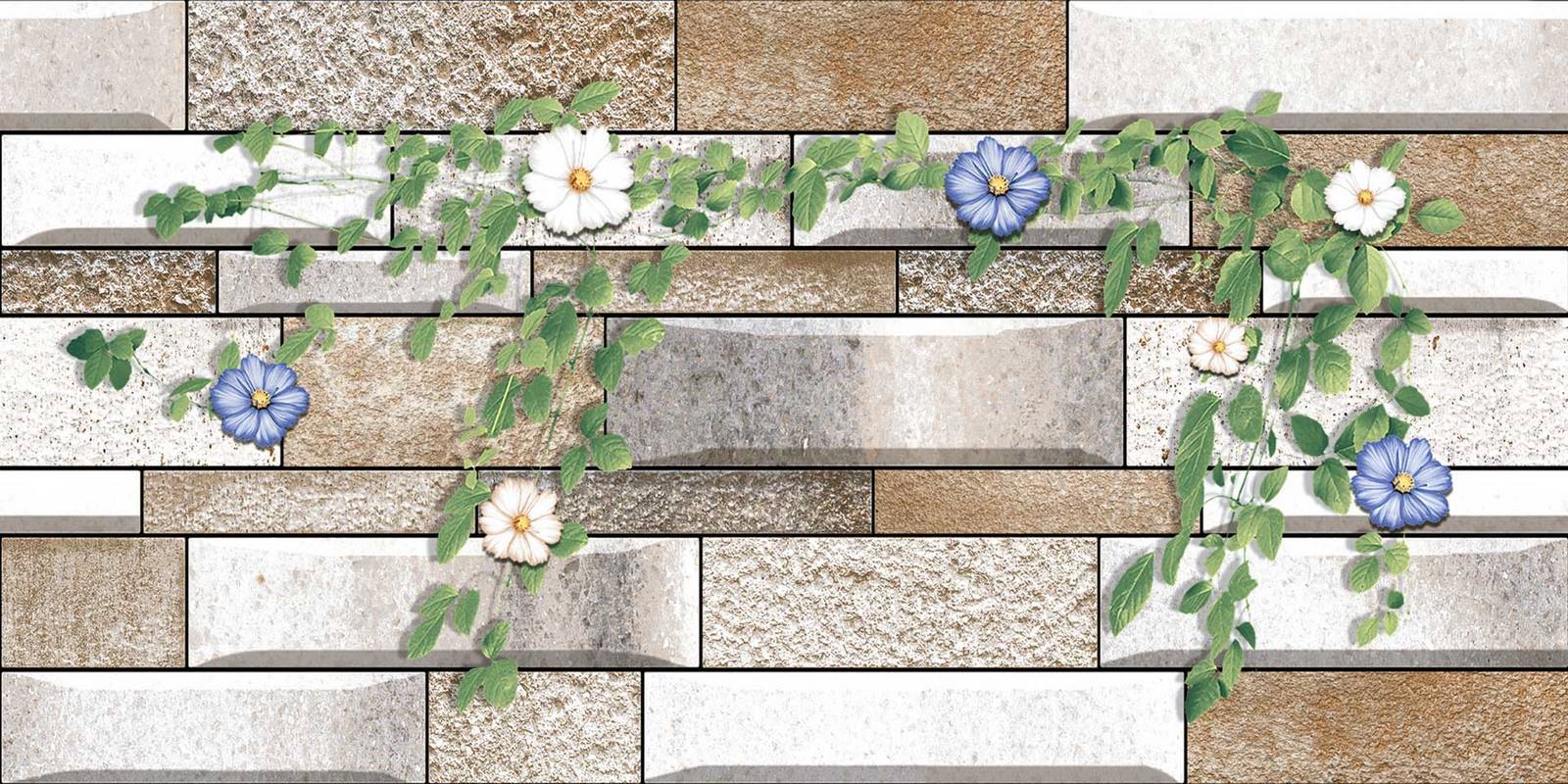 Gạch Gạch trang trí Ý Mỹ 20x40 Y24004TS