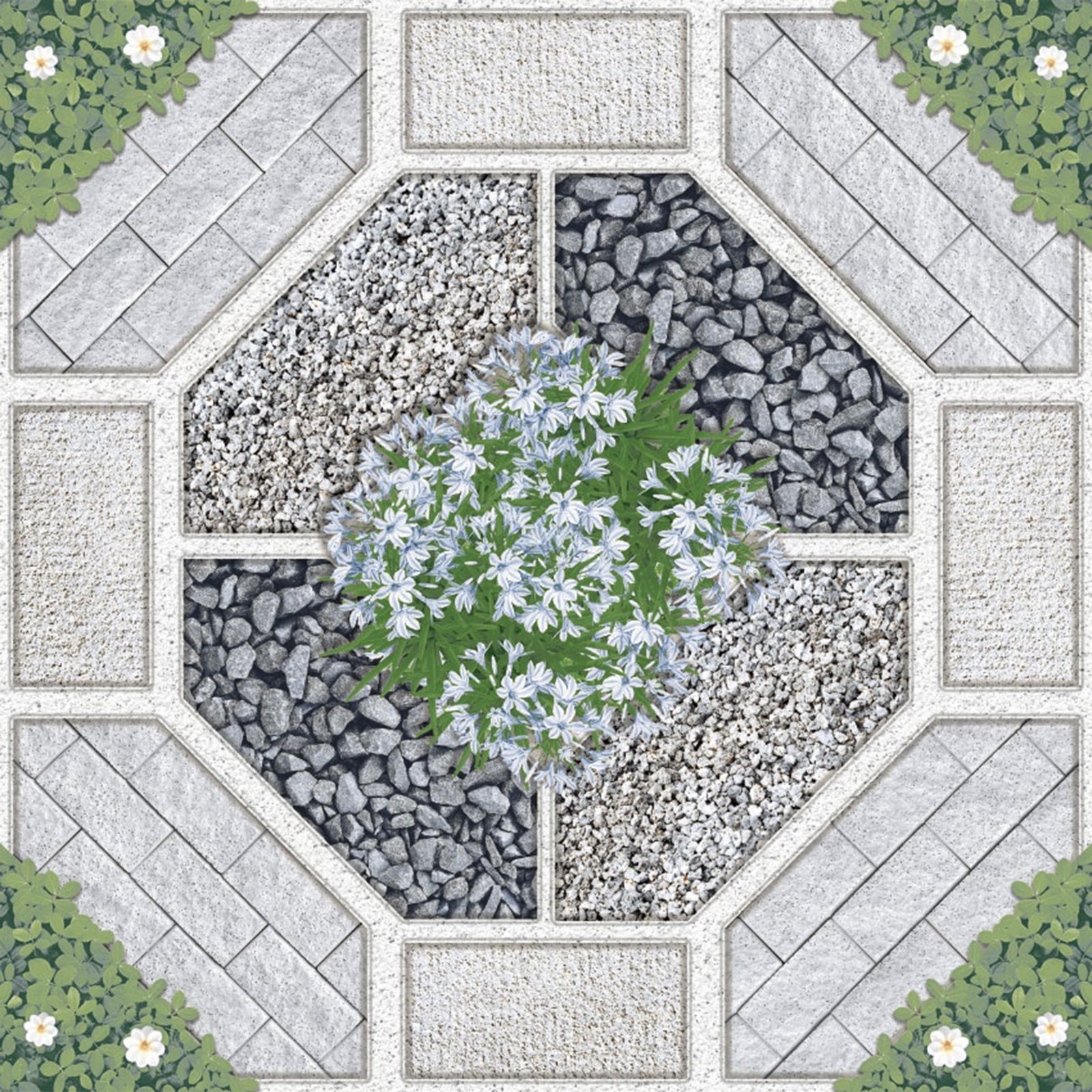 Gạch Sân vườn Ý Mỹ 50x50 Y5009SE