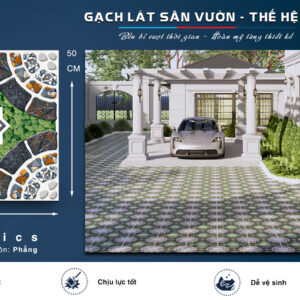 Gạch Sân vườn Ý Mỹ 50x50 Y5013E