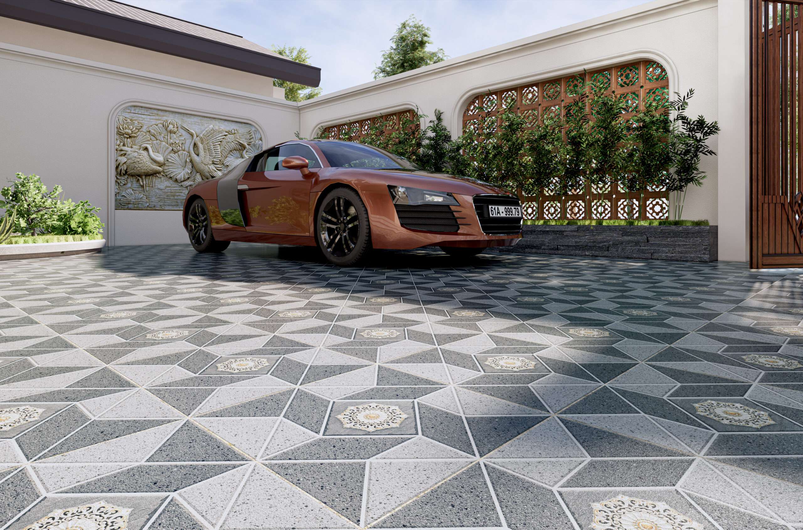 Gạch Lát nền Ý Mỹ 50x50 Y5016E - Ảnh 4