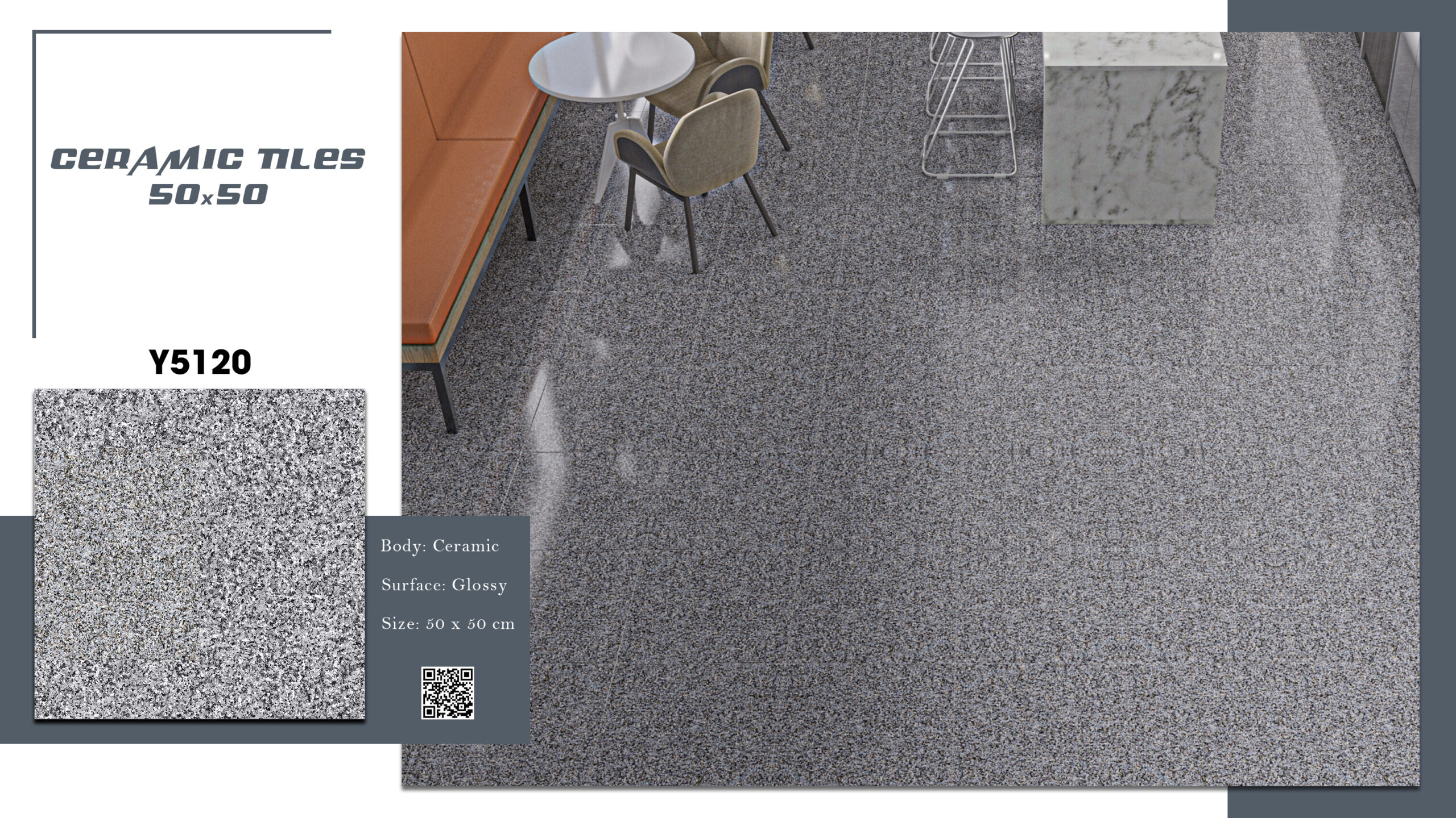 Gạch Lát nền Ý Mỹ 50x50 Y5120