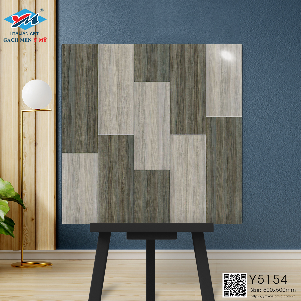 Gạch Lát nền Ý Mỹ 50x50 Y5154 - Ảnh 5