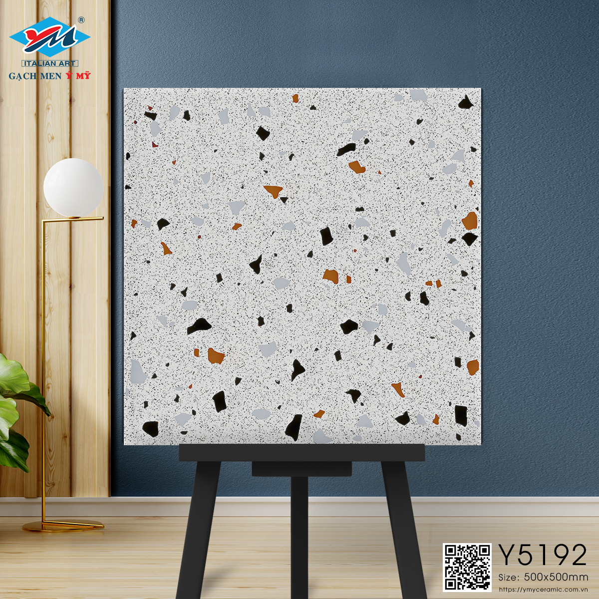 Gạch Lát nền Ý Mỹ 50x50 Y5192 - Ảnh 5