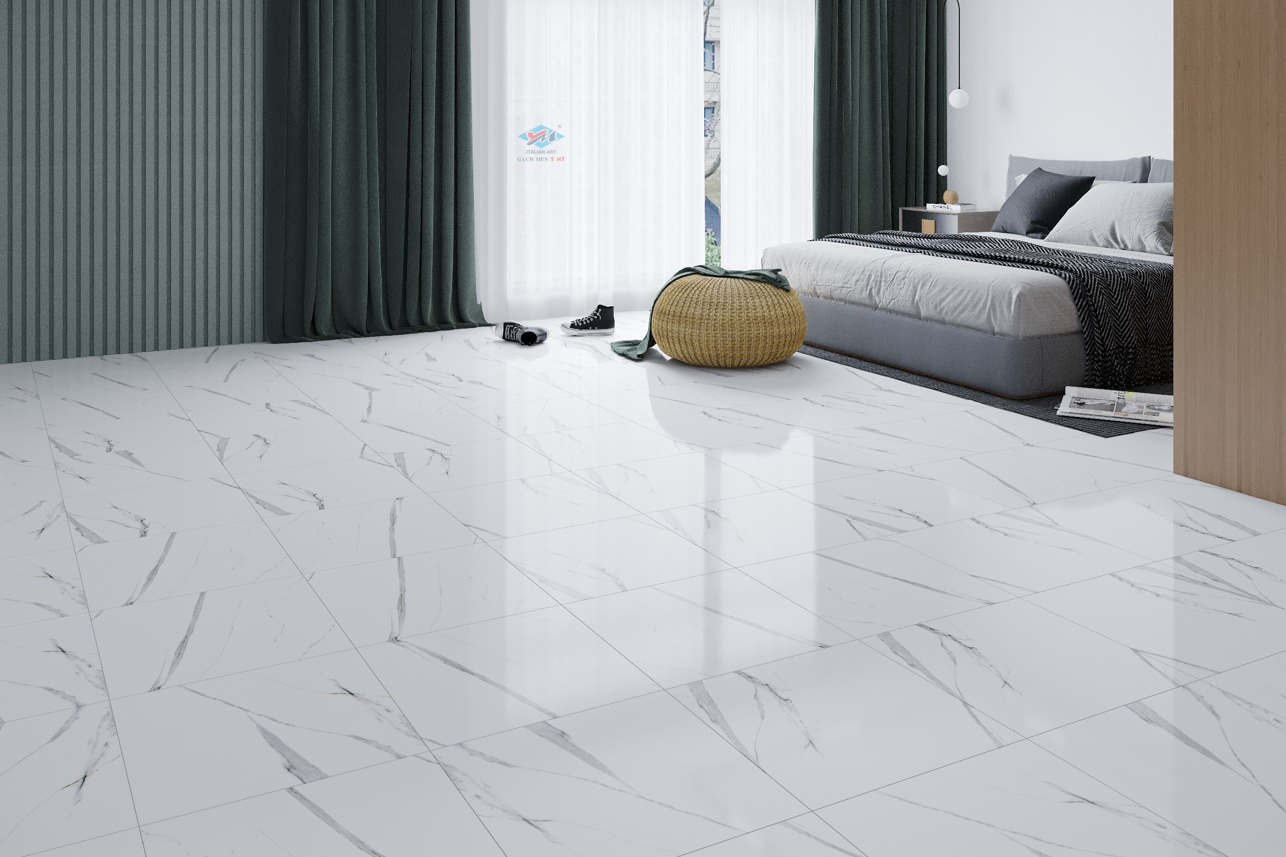 Gạch Lát nền Ý Mỹ 50x50 Y5216R - Ảnh 4