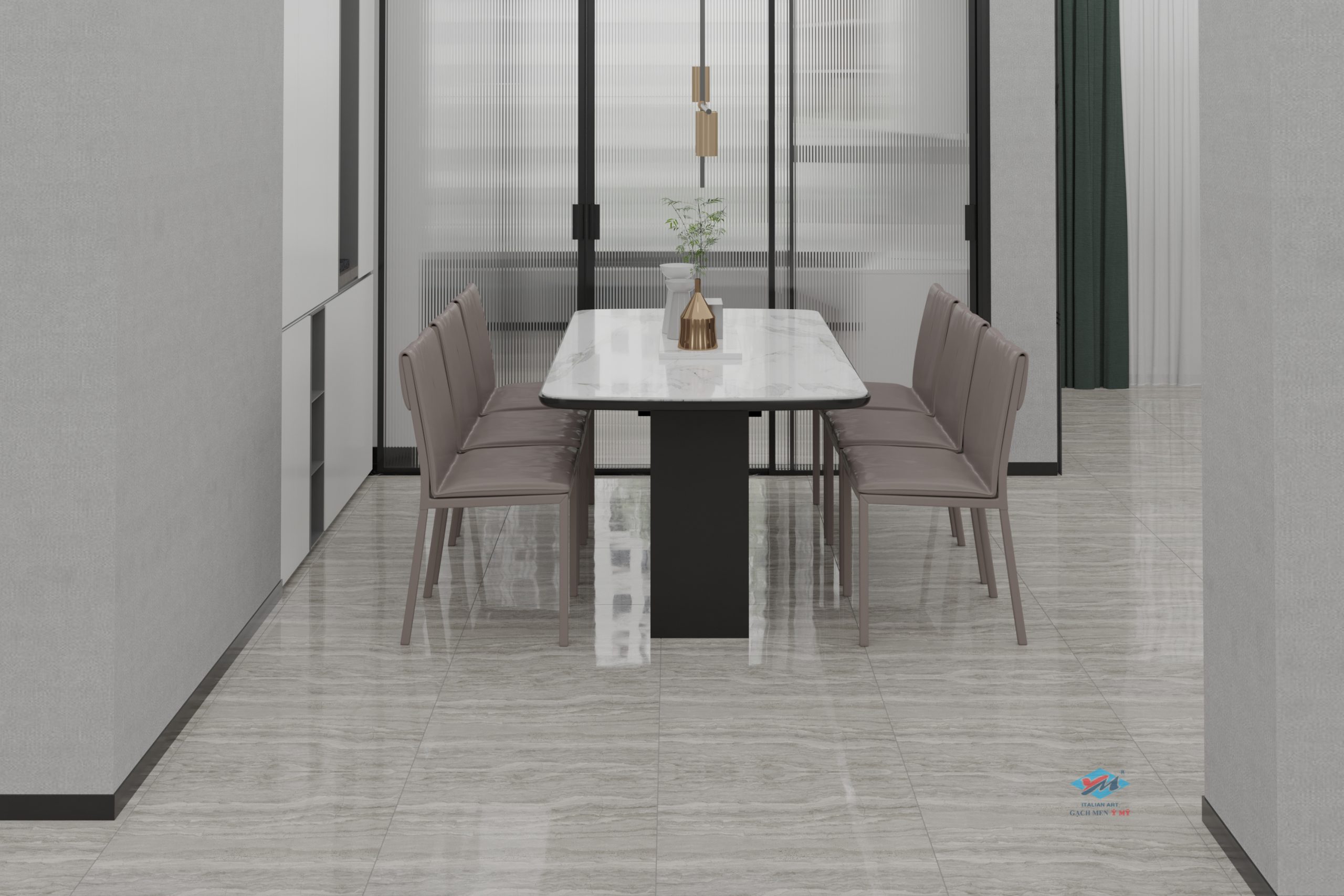 Gạch Lát nền Ý Mỹ 60x60 Y6083 - Ảnh 2