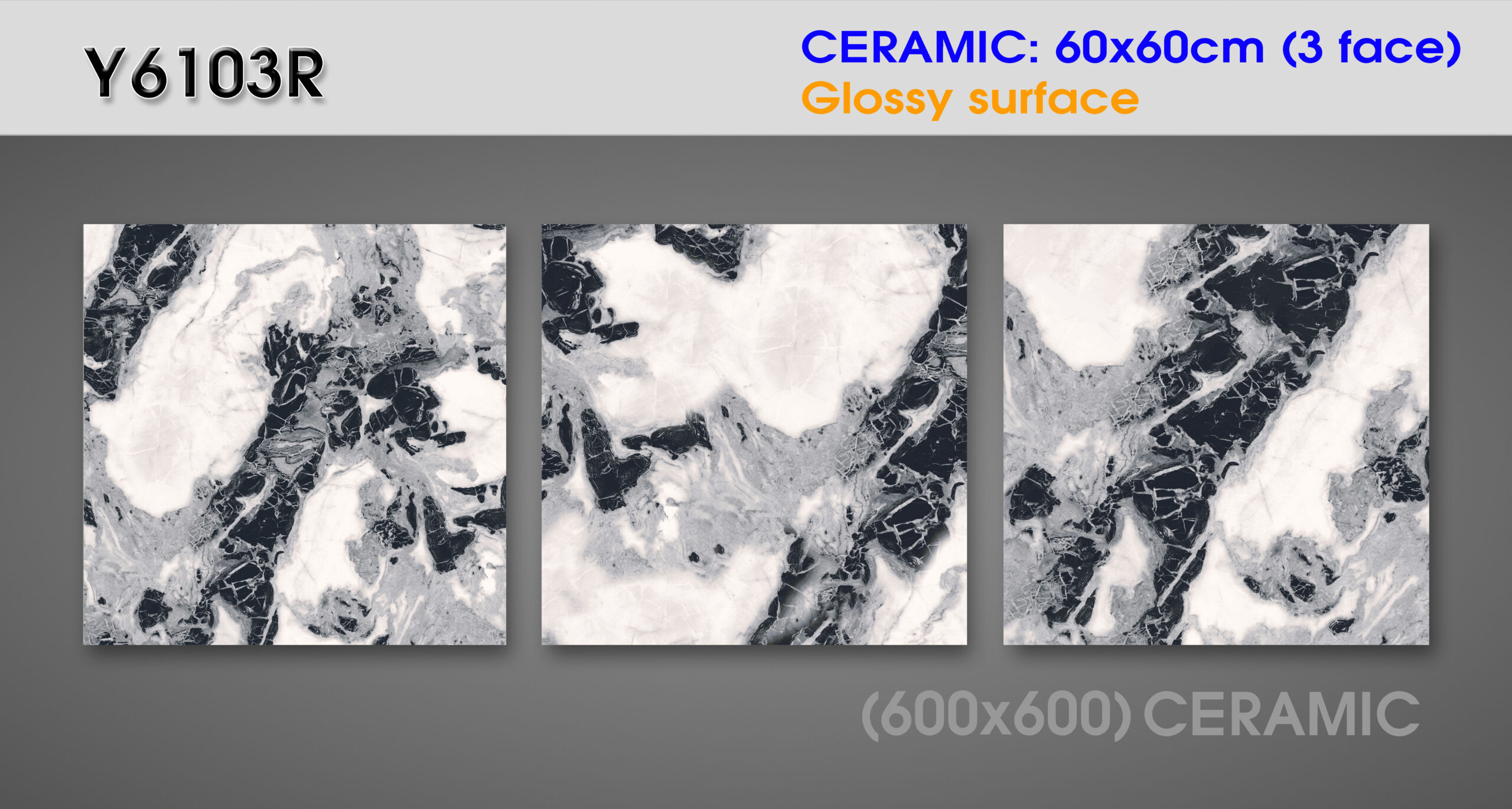 Gạch Lát nền Ý Mỹ 60x60 Y6103R