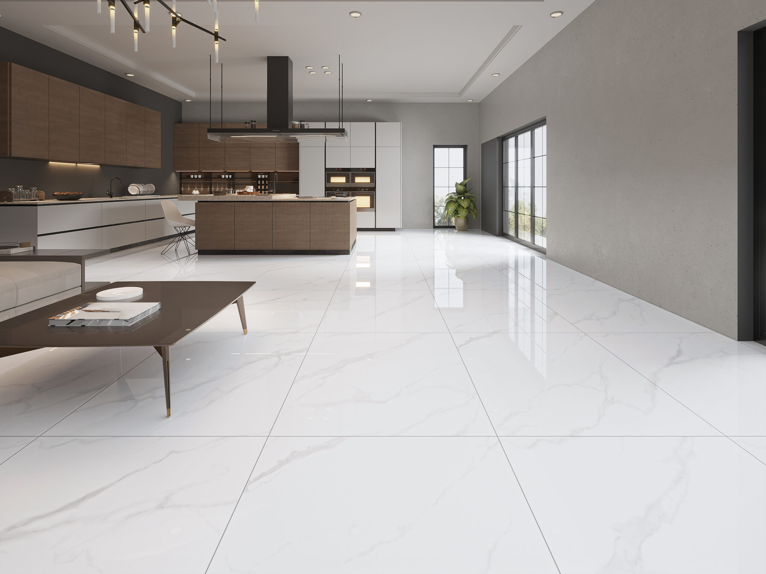 Gạch Hoàn Mỹ Vân calacatta 100x100 06263 - Ảnh 8