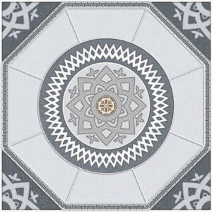 Gạch Hoàn Mỹ Vân đá ghép 50x50 06520